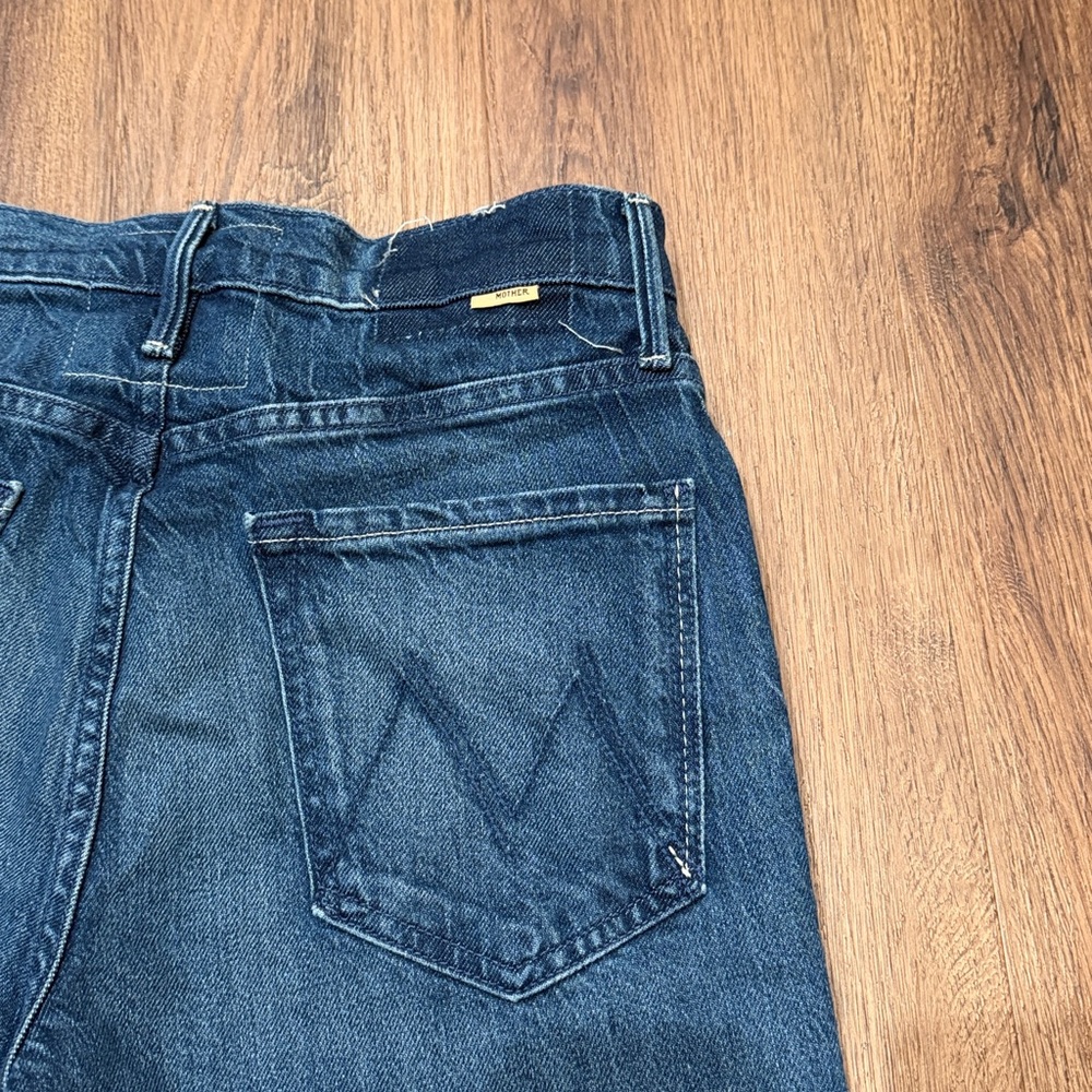 Mother Lil Kick It High Waist Straight Leg Jeans - Picture 8 of 8